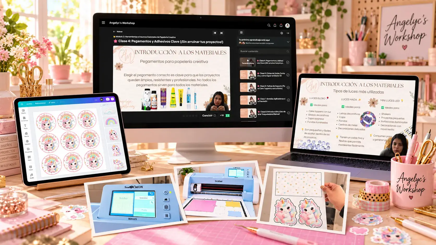 Muestrario de proyectos con Brother ScanNCut y CanvasWorkspace - Angelyc's Workshop
